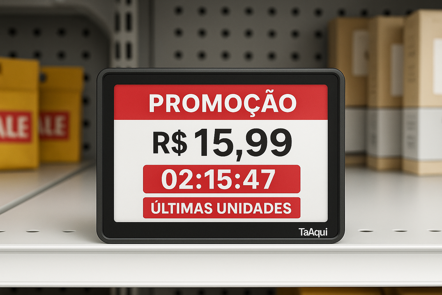 Promoções dinâmicas com gatilhos de urgência